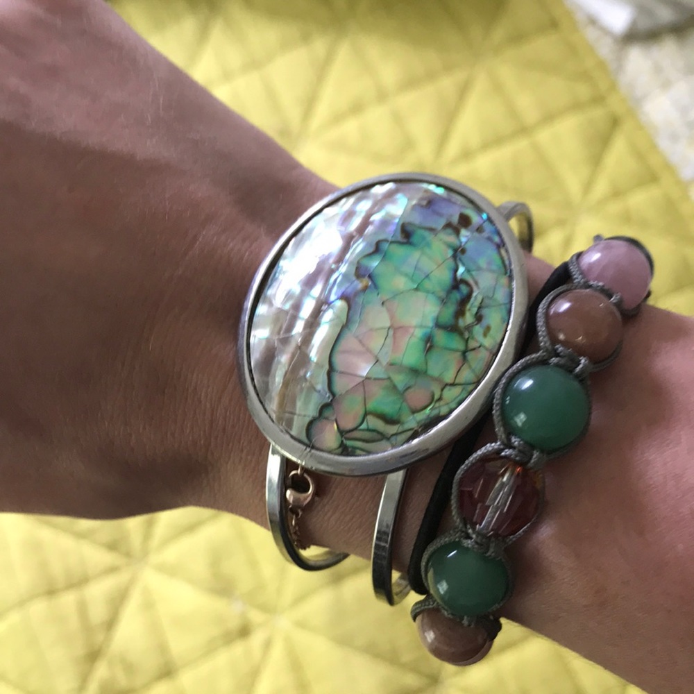 Stone bangle